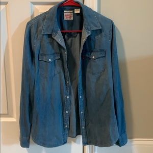 Levi’s Denim button up shirt